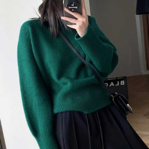 오노마 ONM 여성 무지 부드러운 니트 베이직 20대 23568719