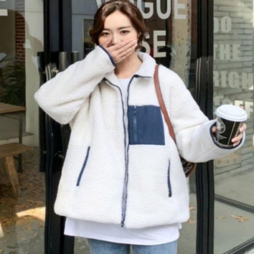 오노마 ONM 양털자켓 후리스 뽀글이점퍼 집업 여성 겨울 털점퍼 23568091