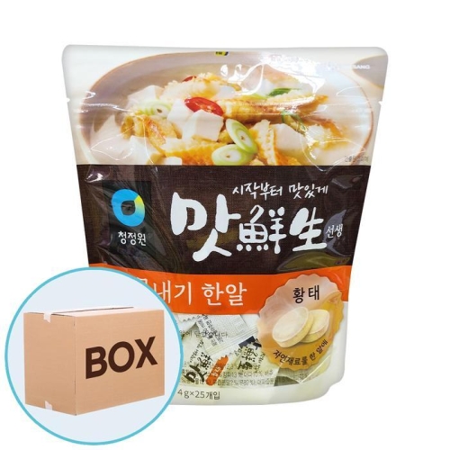 청정원 맛선생 황태 국물내기한알 100g(4gx25입)