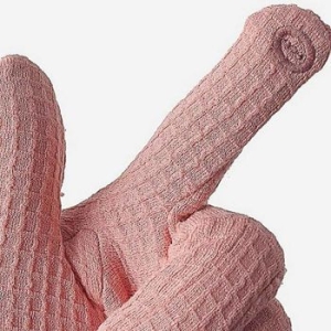 핑크 터치 러브퍼밍 여성용 장갑 여성 겨울 여자 장갑 WE73079