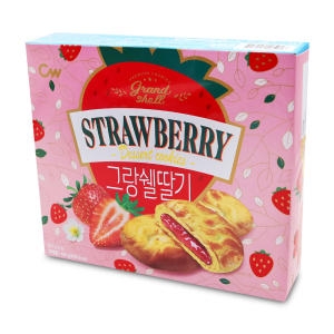 청우식품  그랑쉘 딸기 쿠키 195g