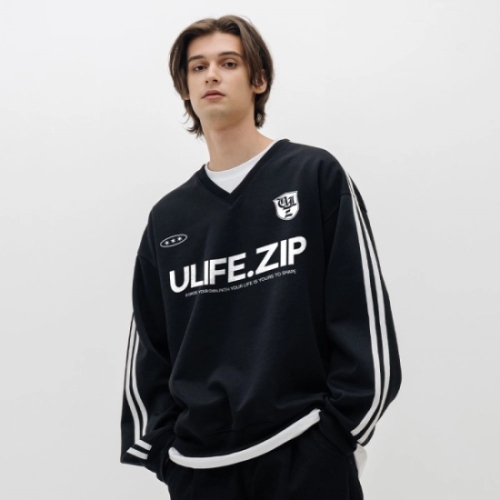 네스파 챔스타 트랙 브이넥맨투맨 3 Color NSPV_1006