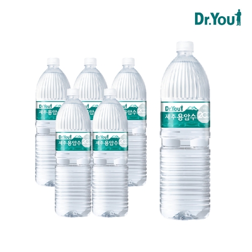닥터유 제주 용암수 무라벨 2L