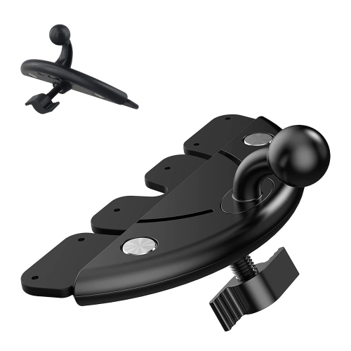 에이링크  스크 차량용 휴대폰 거치대 부품 마운트 CD슬롯 볼지름 17mm 호환성 SC-CCD-1