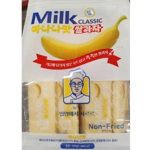 위아더월드  밀크 클래식 쌀과자 바나나맛 240g