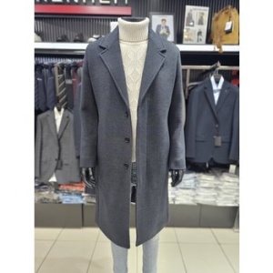 DARK 그린 울 체크 로브 코트FDL7527GRD