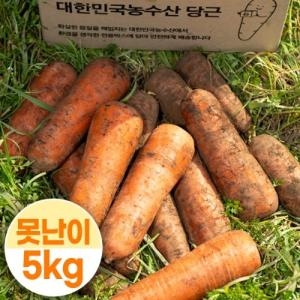대한민국농수산  국내산 햇당근 제주도 주스용 못난이 5kg