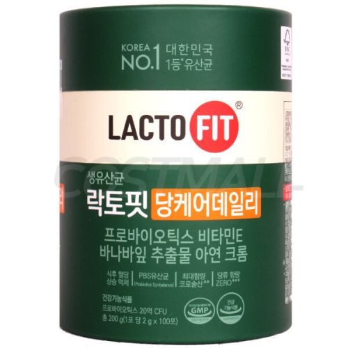 종근당건강 락토핏 당케어 데일리 2g 100포
