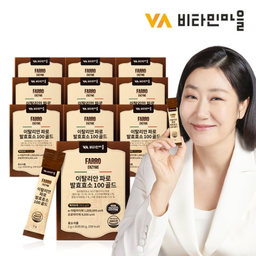 비타민마을 이탈리안 파로 곡물 발효효소 100 골드 30포