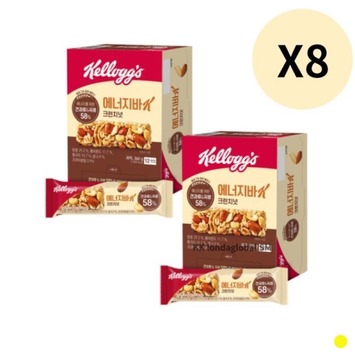 켈로그  크런치넛 에너지바 30g