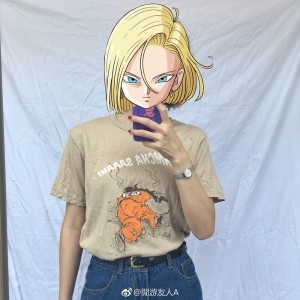 유니클로 2개 무료 배송 점프 드래곤 볼 핑크 프리자 다섯 쓰-베이지 얌차의 죽음/16584AS