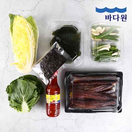 바다원  포항 구룡포 과메기 10미 20쪽 야채세트 300g