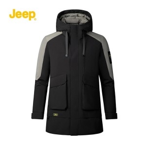 포맨 겨울 다운 재킷 풀오버 오리 다운 농축 다운 재킷 방풍 다운 재킷 롱 다운 재킷 YKR04LMYRF