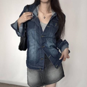 오노마 ONM 소개팅 여성자켓 외출복 데일리 데님 자켓 심플 23564352