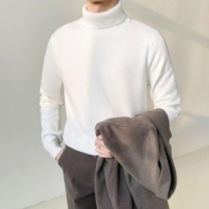 라일리 Rly 클래식 포근한 터틀넥 남성 목티 베이직 긴팔 23577090