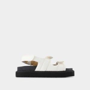이자벨마랑 샌들 화이트 가죽 Madee-Gb Sandals Isabel Marant White Leather 41539623