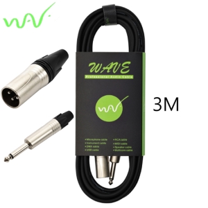 웨이브  XRM55M.3M XLR수 55모노로 된 오디오 및 마이크케이블
