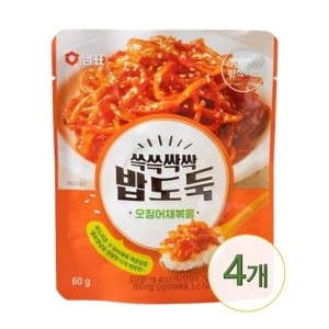 샘표식품  쓱쓱싹싹 밥도둑 오징어채볶음 60g
