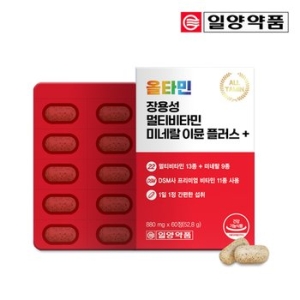 일양약품 올타민 장용성 멀티비타민 미네랄 이뮨 플러스 60정