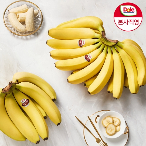 돌(Dole) Dole 스위티오 바나나 3송이 개당 1.3kg내외