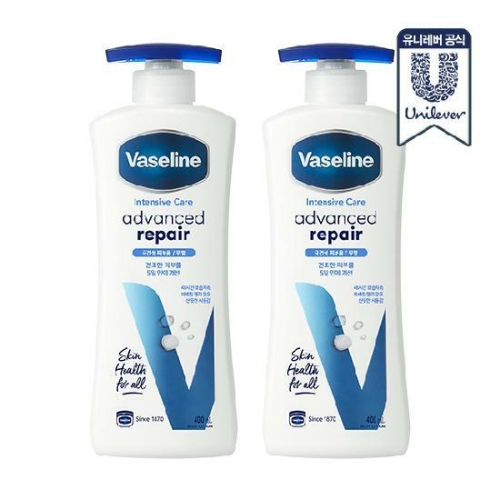 바세린 어드밴스드 리페어 바디로션 400ml