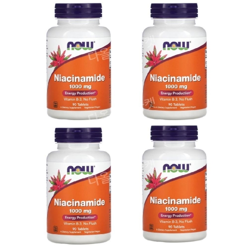 나우푸드 나이아신아미드 1000mg 90캡슐