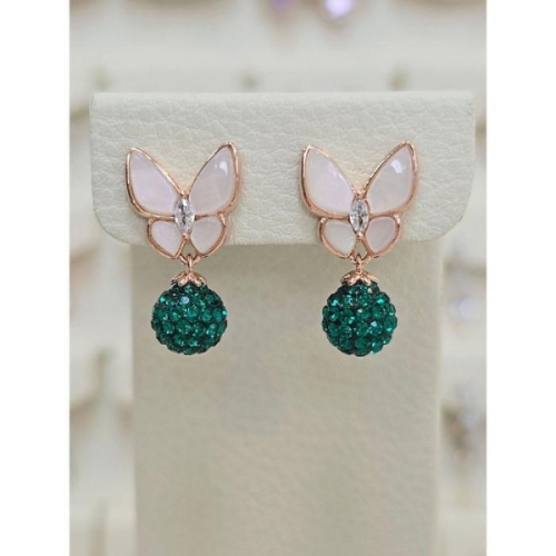 볼라레  여성 콜메나 에멜미러볼 드롭귀걸이 AGSSS1638A