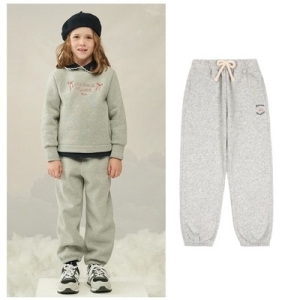 빈 2 BY74PT02GY 아동 여아 그레이 발레코어 조거팬츠 초등 없음 그레이/165