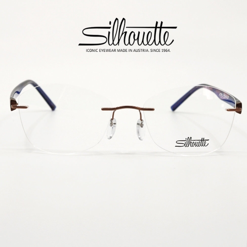 SILHOUETTE 실루엣 5522-FP-6041실루엣inspire light 투톤 이재용 안경테 초경량 무테 티타늄 안경테 포함