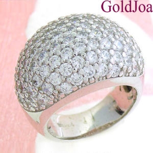 메디쉬재팬 럭셔리 웅장한 고급 큐빅 실버반지 20407r 선물