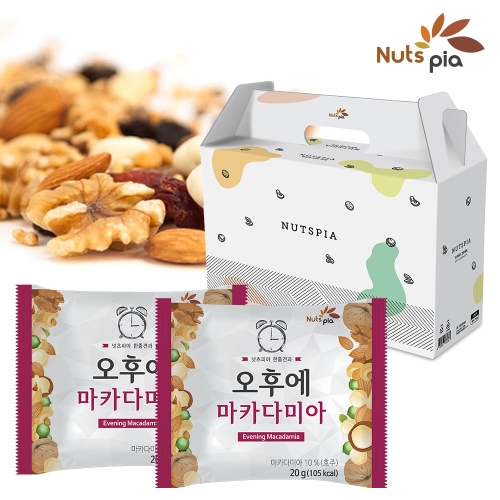더원B&F  오후에 마카다미아 선물세트 20g 50개입