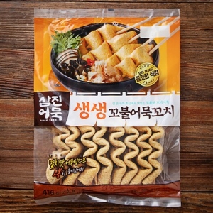 삼진식품 삼진어묵 생생 꼬불어묵꼬치 416g