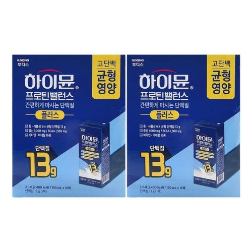 일동후디스 하이뮨 프로틴밸런스 플러스 190ml