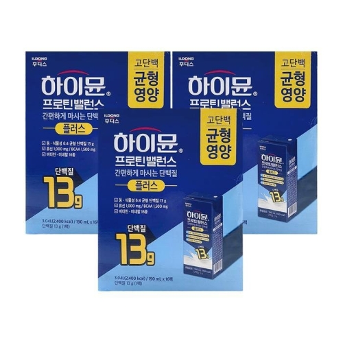 일동후디스 하이뮨 프로틴밸런스 플러스 190ml
