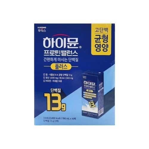 일동후디스 하이뮨 프로틴밸런스 플러스 190ml