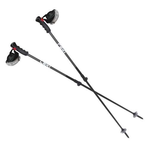 레키  2425 피크 바리오 카본 트리거3D 스키폴 블랙 65367611