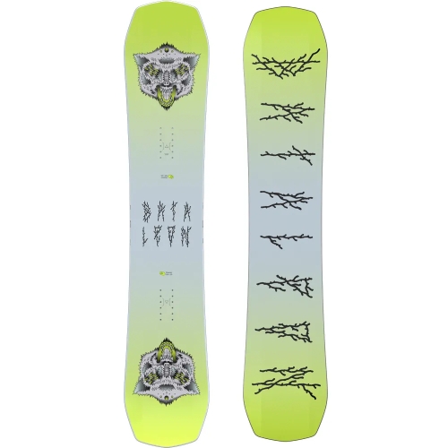 바탈레온  Disaster PLUS 2425 스노우보드 156 W 그린 그레이 BA2510DISA