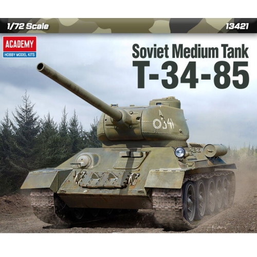 아카데미과학  1/72 소비에트 연방 중형전차 T-34-85