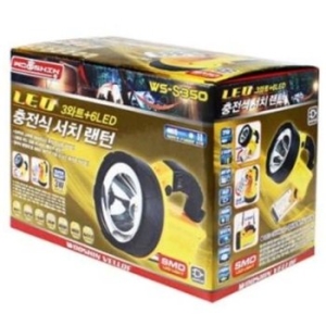 슈퍼  고파워 LED 충전식 써치랜턴 줌라이트 캠핑용품 WF7E829