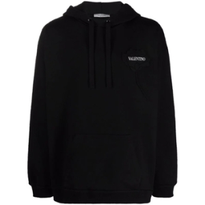 발렌티노 로고 플로랄 패치 후드ie VMF18Y7H3