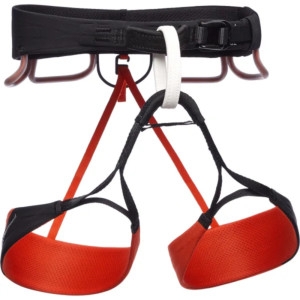 블랙다이아몬드 존 클라이밍 하네스 레드 2024 BD6511608001 산악 등반 동호회 자연암벽 장비