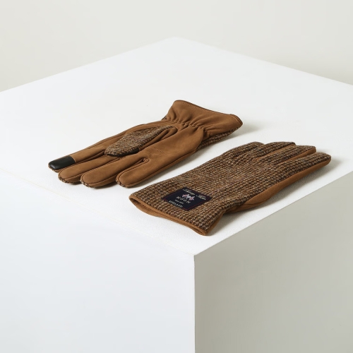 헤지스 카멜 누벅 가죽장갑 HZGV4F101CM