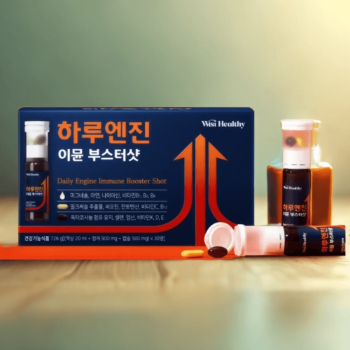 삼진제약 위시헬씨 하루엔진 이뮨 부스터샷 30병