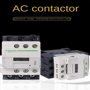 새로운 검정색 버전 AC 3극 접촉기 3P LC1D25 LC1D32 LC1D38 B7C F7C Q7C M7C 24V 110..