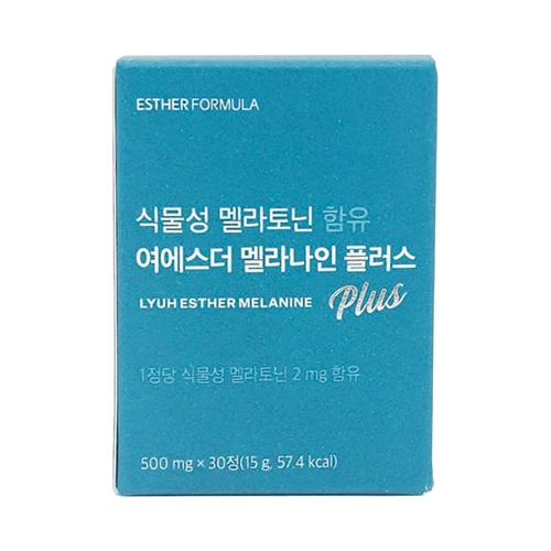 에스더포뮬러 여에스더 멜라나인 플러스 500mg 30정