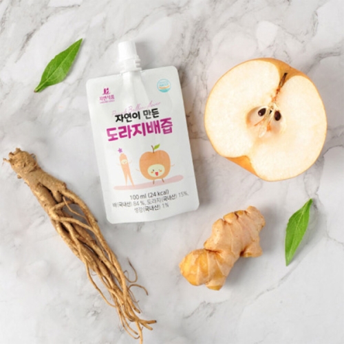 자연식품 자연이 만든 도라지배즙 100ml 30포