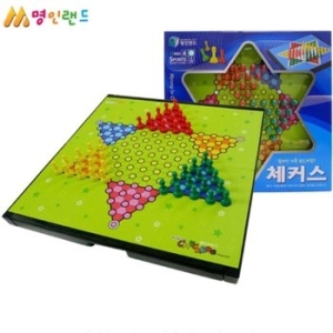 명인랜드 자석식 중형 체커스 다이아몬드게임 WF8E416