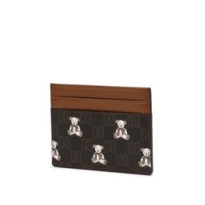 닥스 브라운 패턴 소가죽 카드홀더 DCHO5E792W3