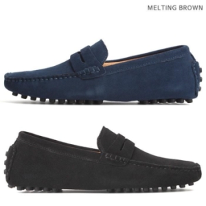 멜팅브라운 남자드라이빙슈즈 남성스웨이드로퍼 남자가을신발 W88 3010025A
