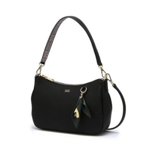 닥스 플라워 참장식 가죽 숄더백 S_DCBA5E542BK